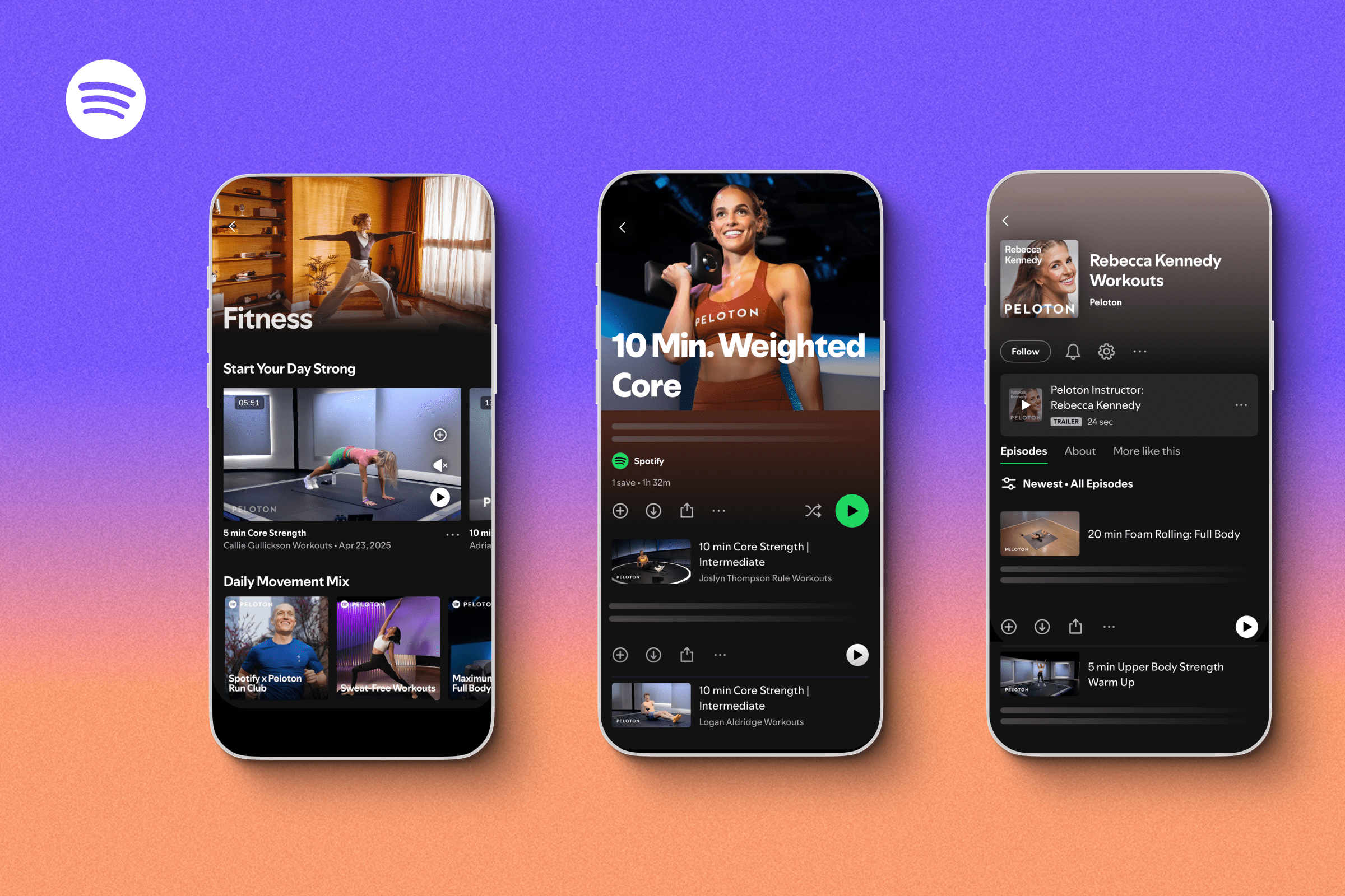 Spotify is partnering with Peloton for guided workouts