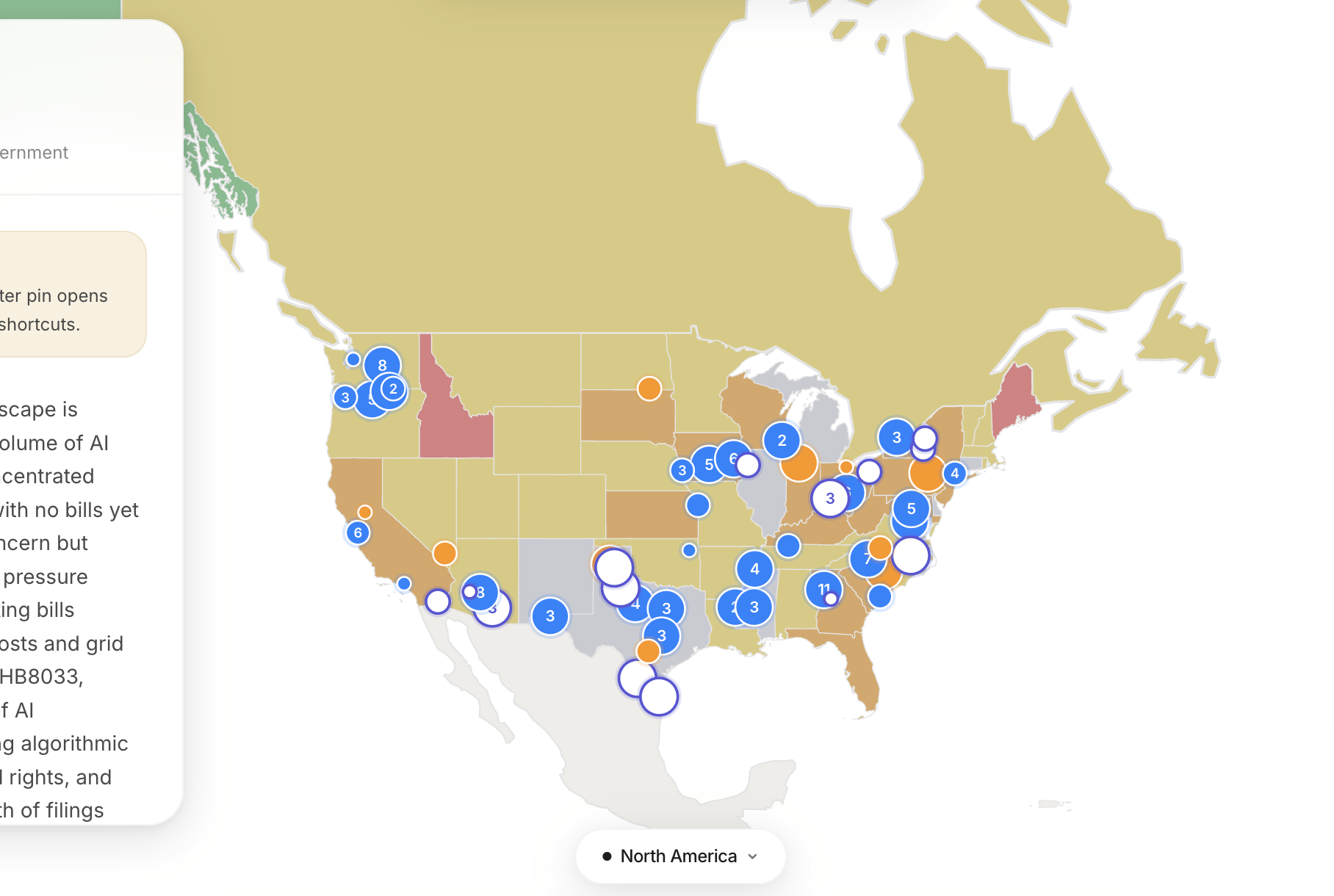 Use this map to find the data centers in your backyard