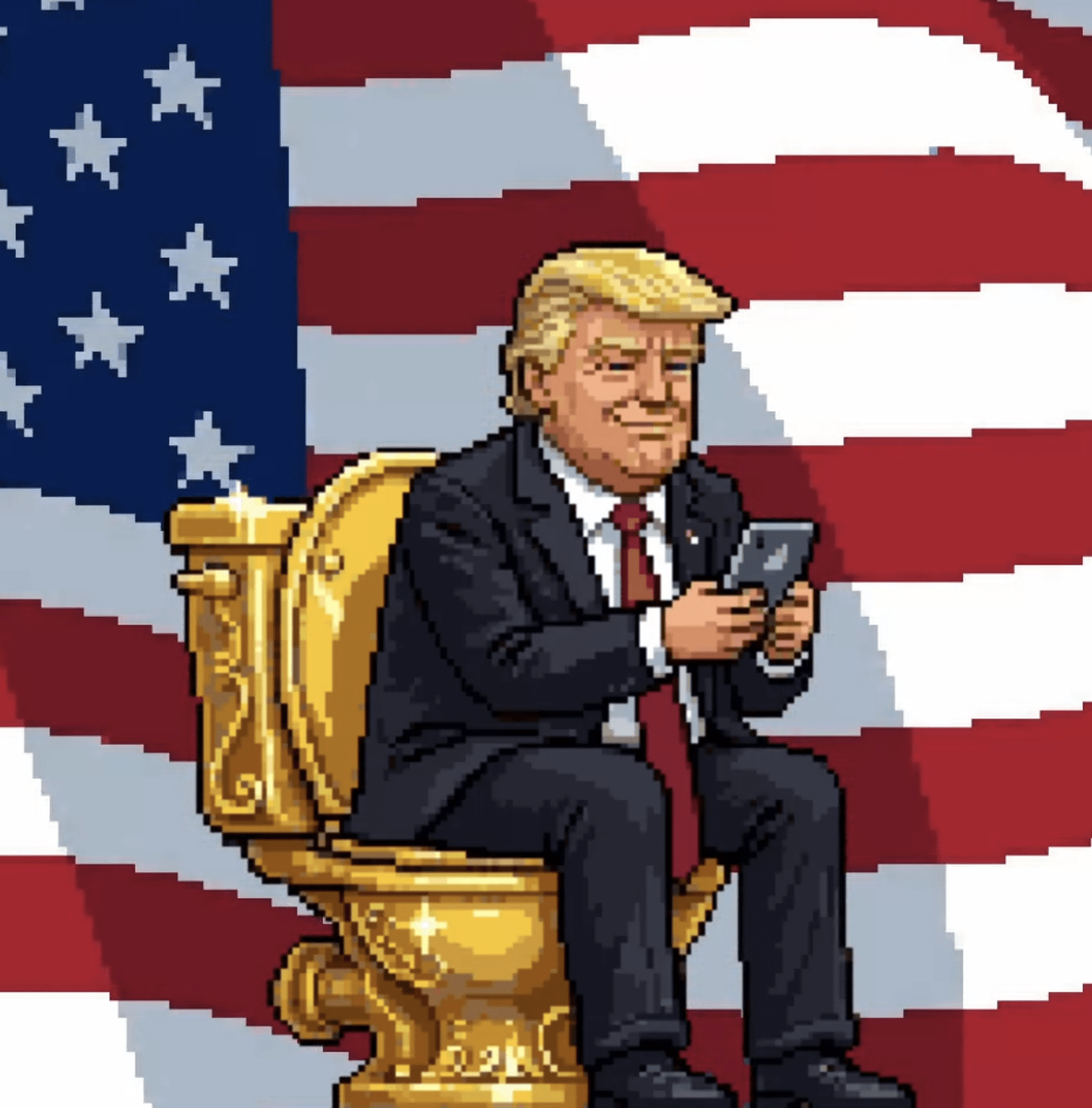 The funniest thing about the Trump arcade game is how good it is